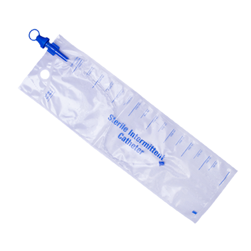 Standard Intermittent Catheter with Gel and 1500mL Bag 8Fr